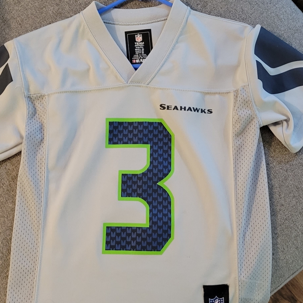Youth Wilson Seahawks jersey size small